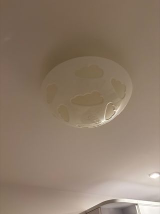 Lámpara infantil Ikea Nubes