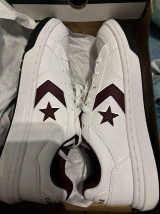 Converse original Zapatillas Blancas y Rojas