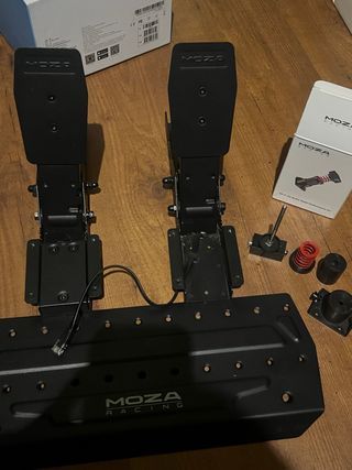 Pedales Moza SRP Lite + Kit freno