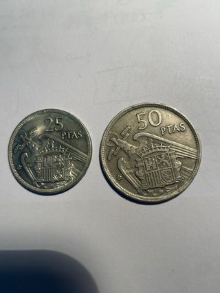 Monete Spagna Francisco Franco Gaudillo