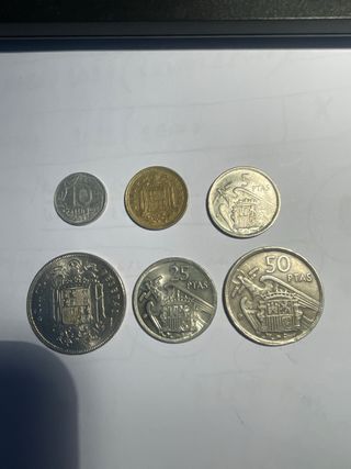 Monete Spagna Francisco Franco Gaudillo