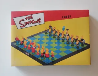 Juego de Ajedrez Los Simpsons