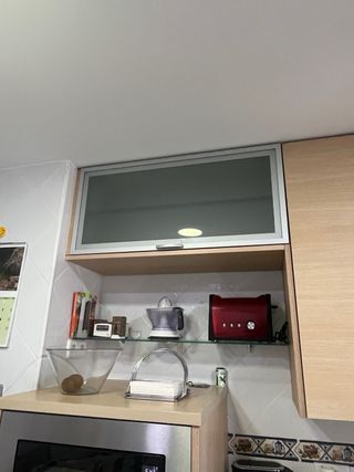 Muebles de cocina, encimera y fregadero