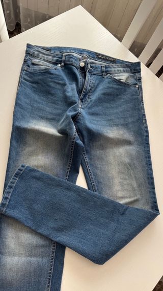 Pack 3 Vaqueros Lefties Hombre Azules