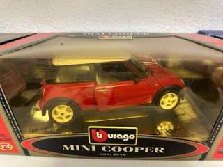 Bburago Mini Cooper 1:18 Rojo