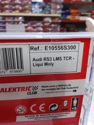 Scalextric Advance Audi RS3 LMS TCR Liqui Moly