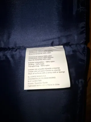 Colchón plegable Cuna de viaje bbest