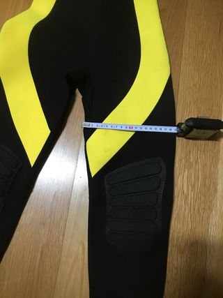 Traje de buceo Subacqua negro y amarillo XXS