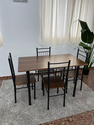 Nuevo mesa comedor con 4 sillas