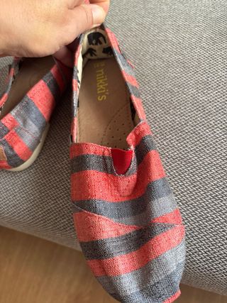 Alpargatas Nikki's Rayas Talla 41