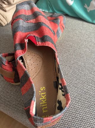 Alpargatas Nikki's Rayas Talla 41