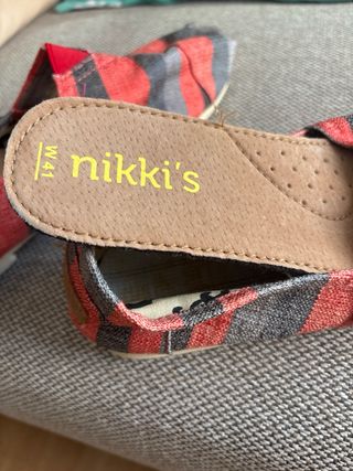 Alpargatas Nikki's Rayas Talla 41