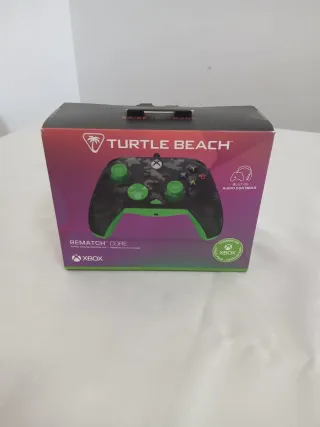 Mando Xbox Negro y Verde