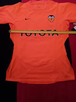 Camiseta Valencia CF Naranja Talla m original