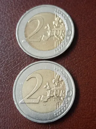 2 Monedas Conmemorativas 2€ Francia