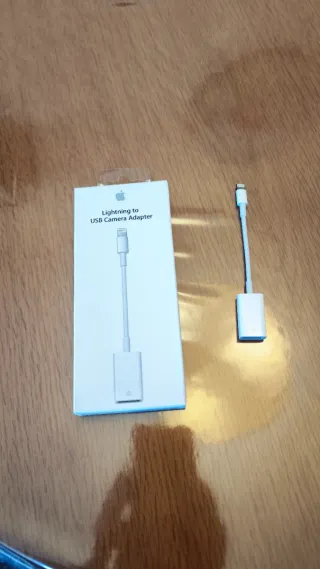 Adaptador Cámara Lightning a USB Apple Original