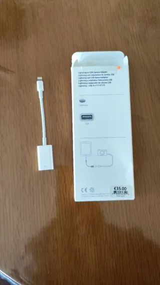 Adaptador Cámara Lightning a USB Apple Original