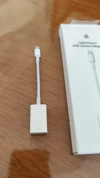 Adaptador Cámara Lightning a USB Apple Original