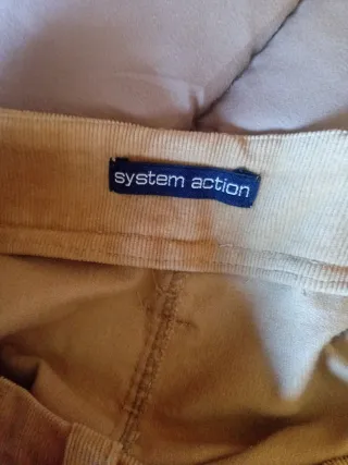 Falda beige Sistem-action talla S