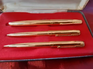 Set di penne stilografiche Parker 61 MK II Oro