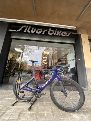 SCOTT FOIL RC TEAM L Morado/Negro Carbono