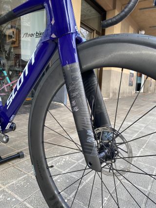 SCOTT FOIL RC TEAM L Morado/Negro Carbono