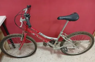 Bicicleta infantil Cups 24 ruedas desinfladas