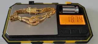 Pulsera Oro 18k con Brillantes