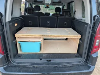 Mueble Cama Furgoneta Camper