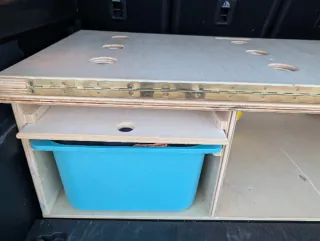 Mueble Cama Furgoneta Camper