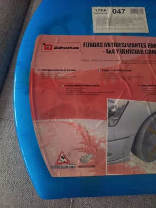 Fundas Antideslizantes Danokar 4x4 Hielo Nieve