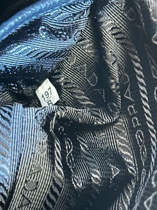 Bolso Prada Vitello Phenix Negro