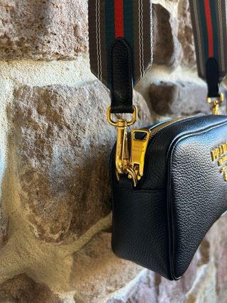 Bolso Prada Vitello Phenix Negro