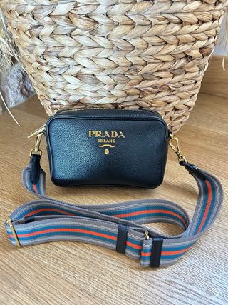 Bolso Prada Vitello Phenix Negro