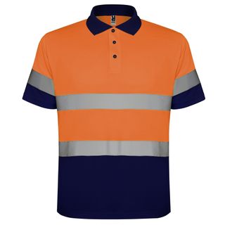 Polo Alta Visibilidad Naranja Talla M