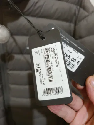 Chaqueta Armani Exchange Hombre Gris Nueva