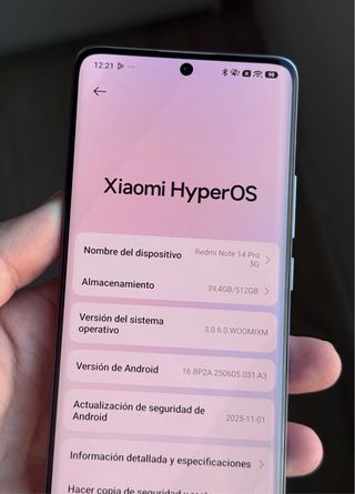 Redmi Note 14 Pro 5G 512Gb - COMO NUEVO