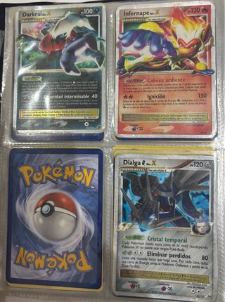 Cartas Pokémon Darkrai, Infernape, Dialga