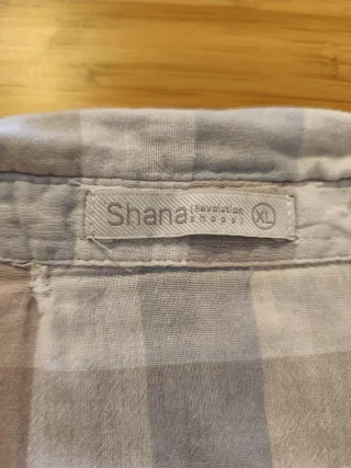 Camisa sin mangas a cuadros