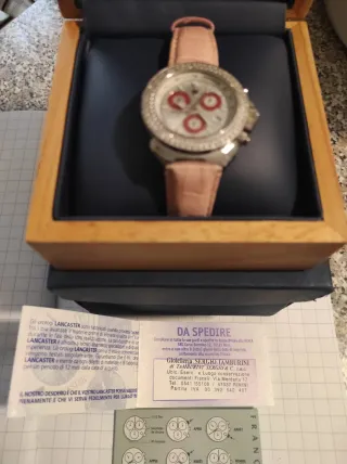Orologio Lancaster donna cinturino rosa