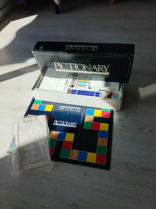 Pictionary Edición 1985 Juego de Mesa completo