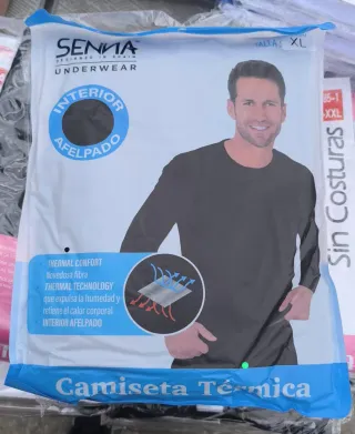 Camiseta Térmica SENIA Interior Afelpado L