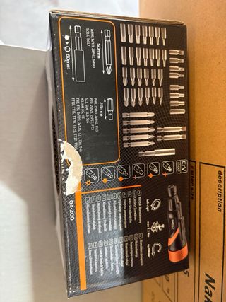 Atornillador NEO 3.6V Li-Ion micro-USB