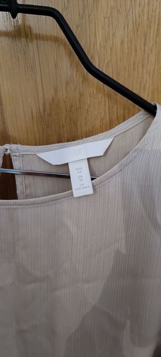 Blusa vestir champan