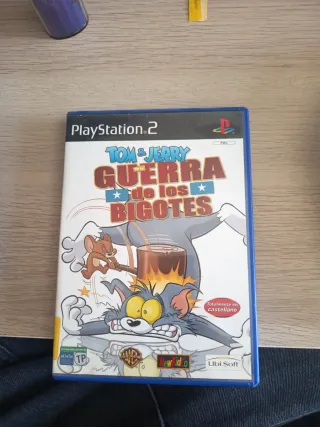 Juego Tom & Jerry Guerra de los Bigotes PS2