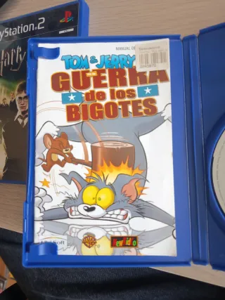 Juego Tom & Jerry Guerra de los Bigotes PS2