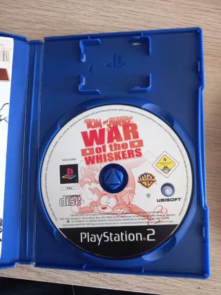 Juego Tom & Jerry Guerra de los Bigotes PS2