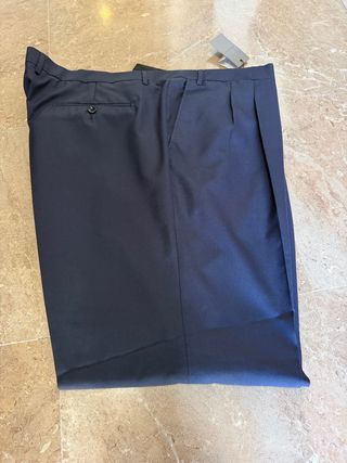Pantalón vestir Emidio Tucci Talla 66 Azul