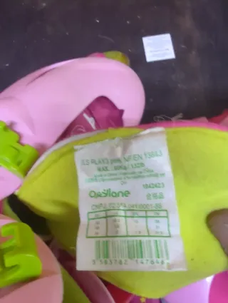 Patines en línea Oxelo rosas talla ajustable