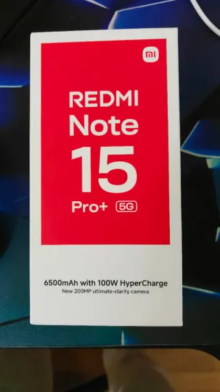 Xiaomi Redmi Note 15 Pro+ 5G Más cargador 120W